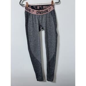 Gymshark Women's Lift Contour Seamless Leggings Medium Gray Pink‎ Marl Womens